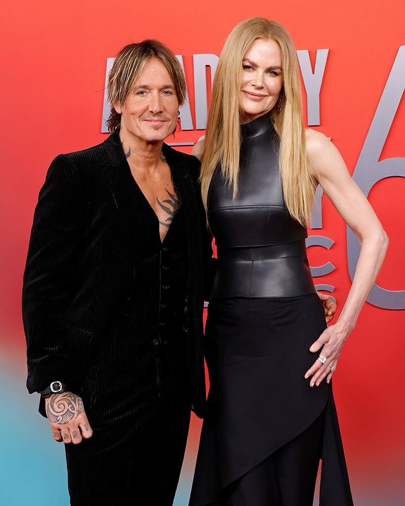 Keith Urban and Nicole Kidman at the 2025 Academy of Country Music Awards