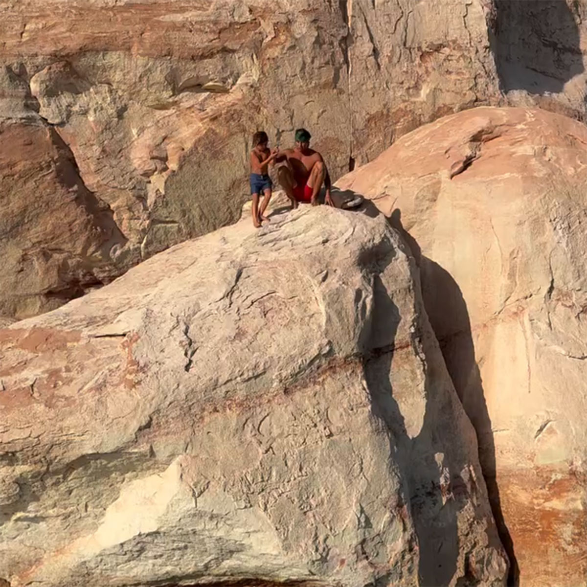 Influencer Garrett Gee Reacts to Backlash After Throwing Son Off Cliff