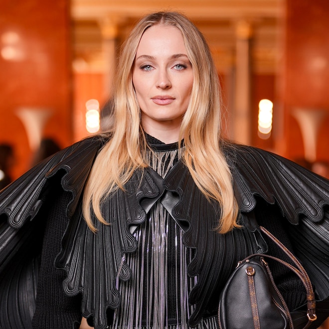 Sophie Turner at the Louis Vuitton fashion show, Paris Fashion Week 2025