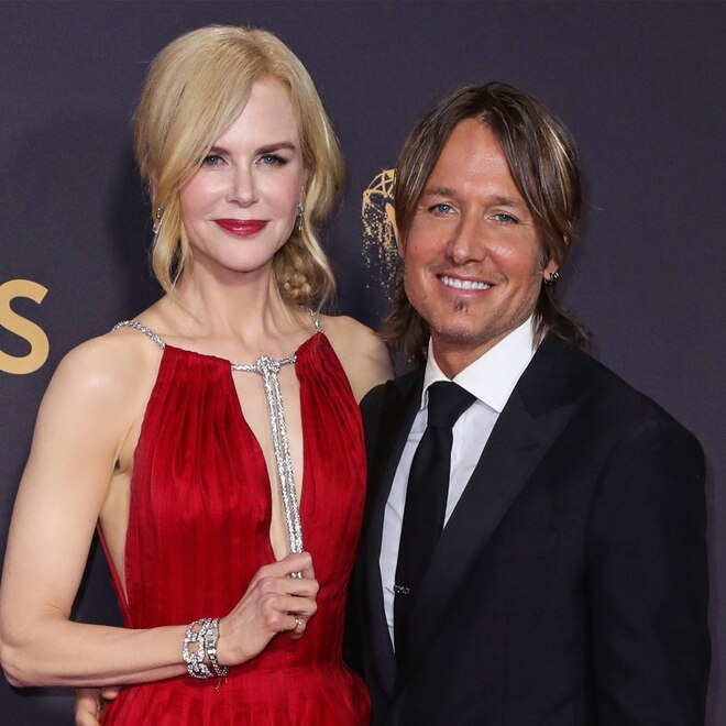 Nicole Kidman and Keith Urban, 2017 Emmy Awards