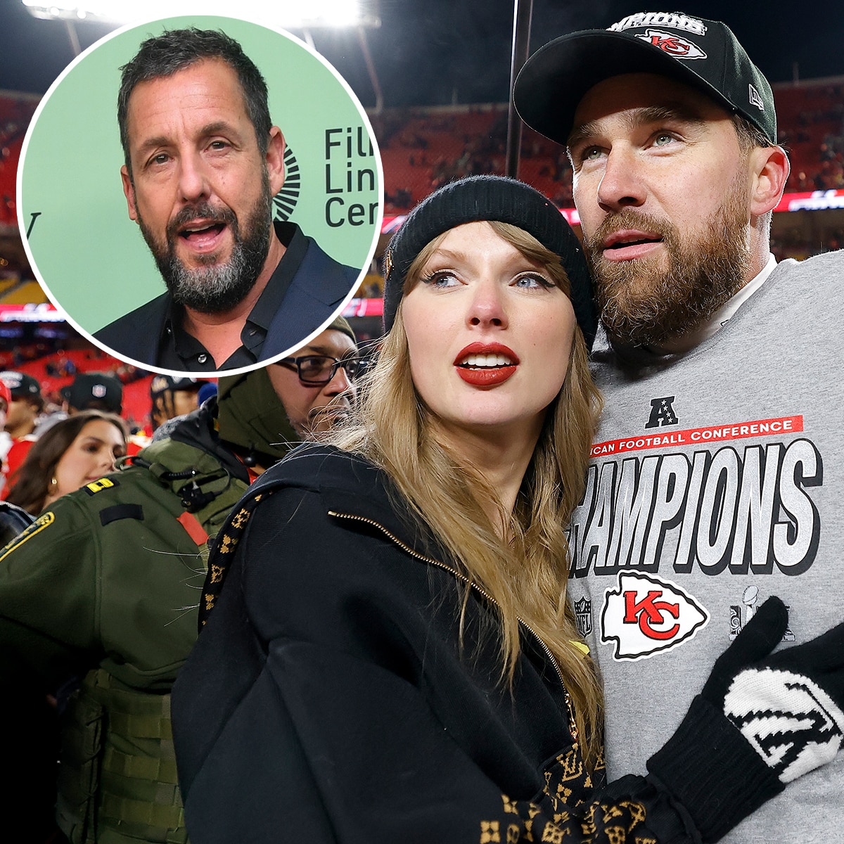 Why Adam Sandler Won't Give Travis Kelce, Taylor Swift Marriage Advice