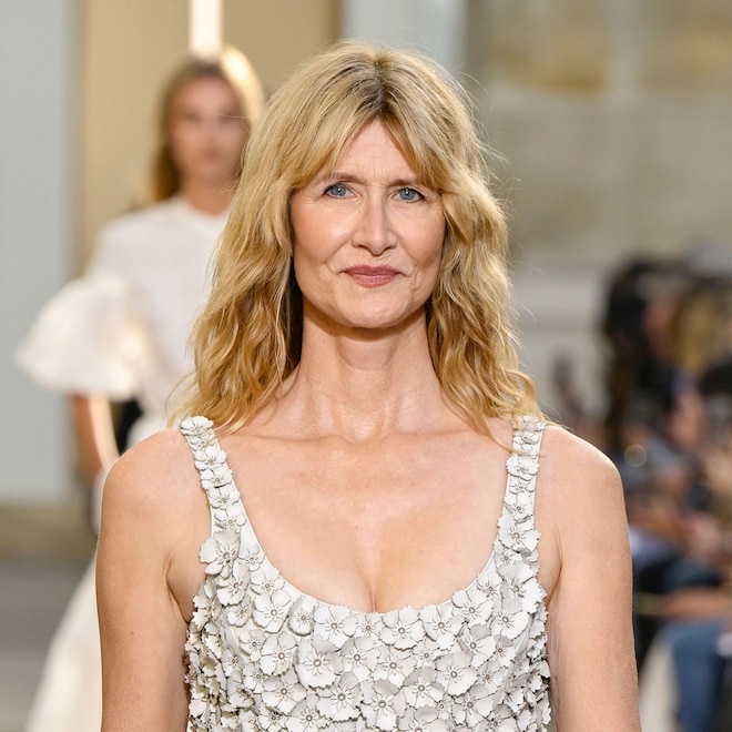 Laura Dern makes runway debut at Gabriela Hearst's Paris Fashion Week show, 2025