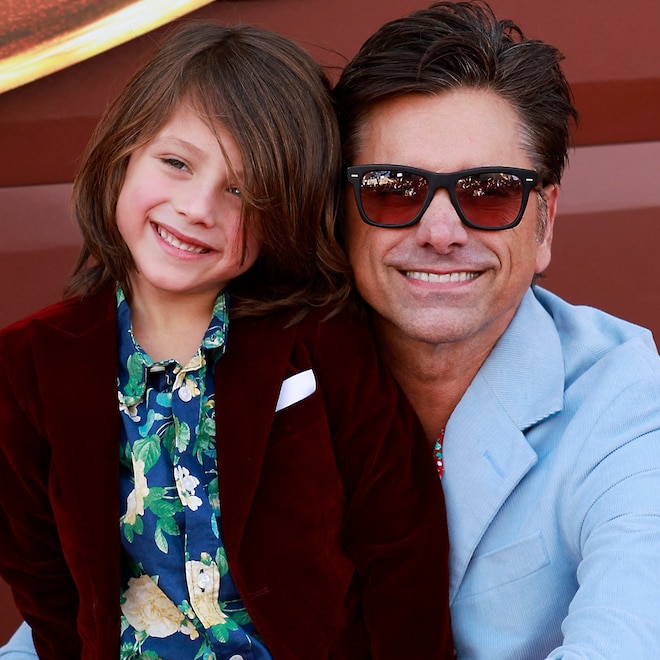 John Stamos and his son Billy Stamos at the US premiere of "Wonka"