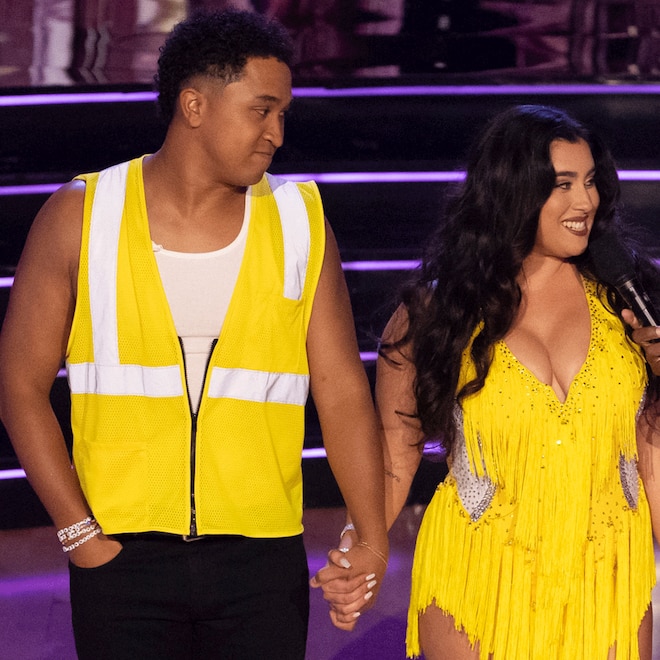 Brandon Armstrong, Lauren Jauregui, Alfonso Ribeiro, Julianne Hough, Dancing With the Stars