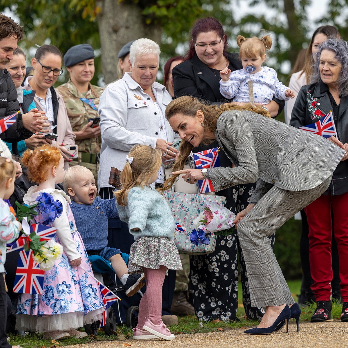 Kate Middleton's Sweet Moment With Young Fans Will Warm Your Heart