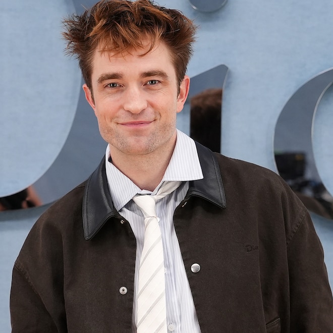 Robert Pattinson at the Dior Homme Menswear Spring/Summer 2026 show at Paris Fashion Week