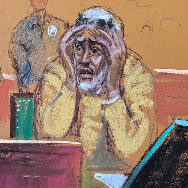 Sean Combs, Diddy, courtroom, sentencing hearing, October 3 2025