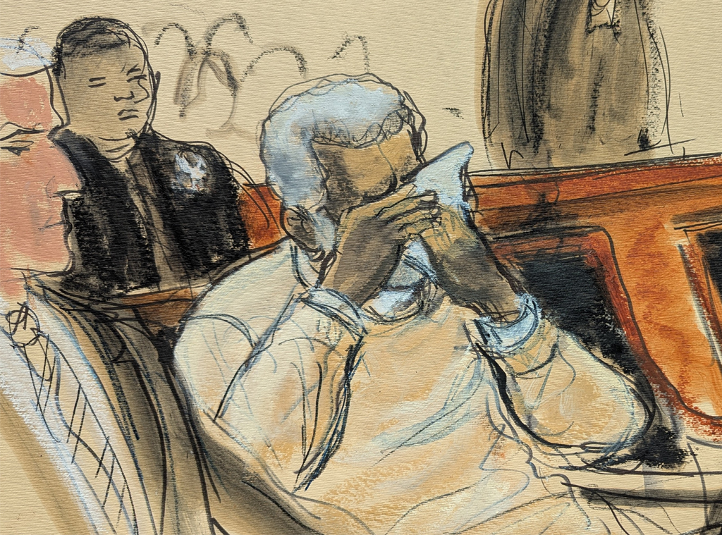 Sean Combs, Diddy, courtroom sketch, October 3 2025