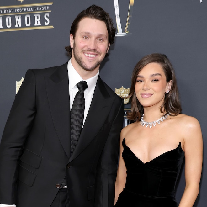 Josh Allen, Hailee Steinfeld at NFL Honors 2025