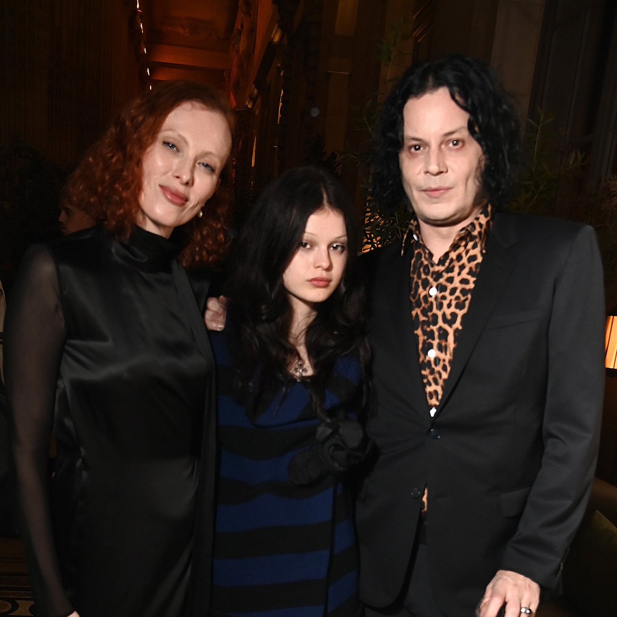 Karen Elson, Jack White, Scarlett White Paris Fashion Week 2025