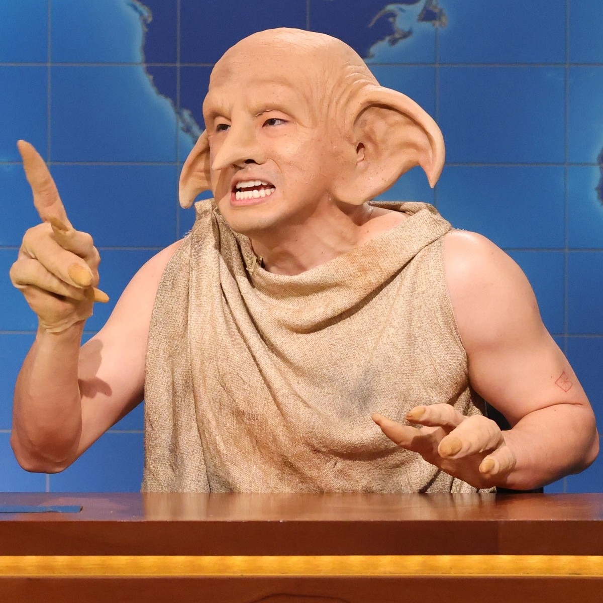 Bowen Yang as Dobby the House Elf on 'Saturday Night Live'
