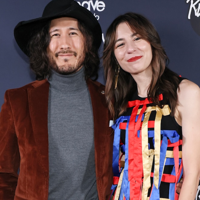Mark Edward Fischbach "Markiplier" and Amy Nelson at the "I Have to Do This" documentary premiere