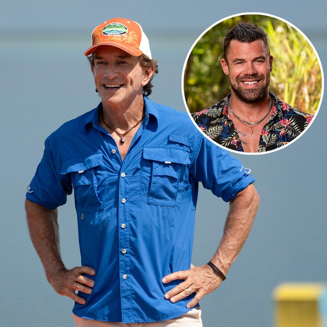 Survivor's Jeff Probst, Jake Latimer