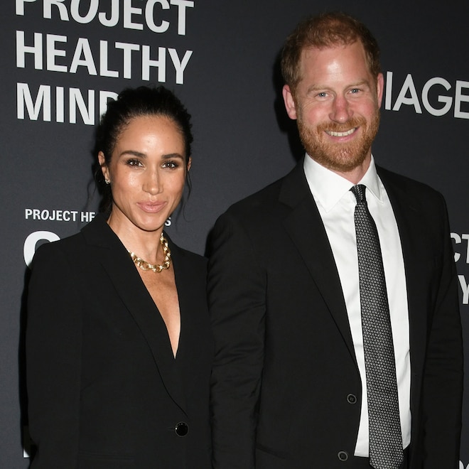 Meghan Markle and Prince Harry at Project Healthy Minds' World Mental Health Day Gala, 2025