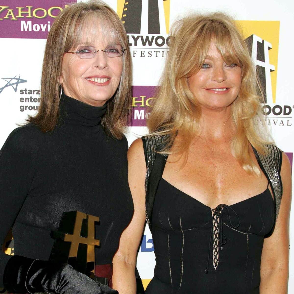 Diane Keaton and Goldie Hawn