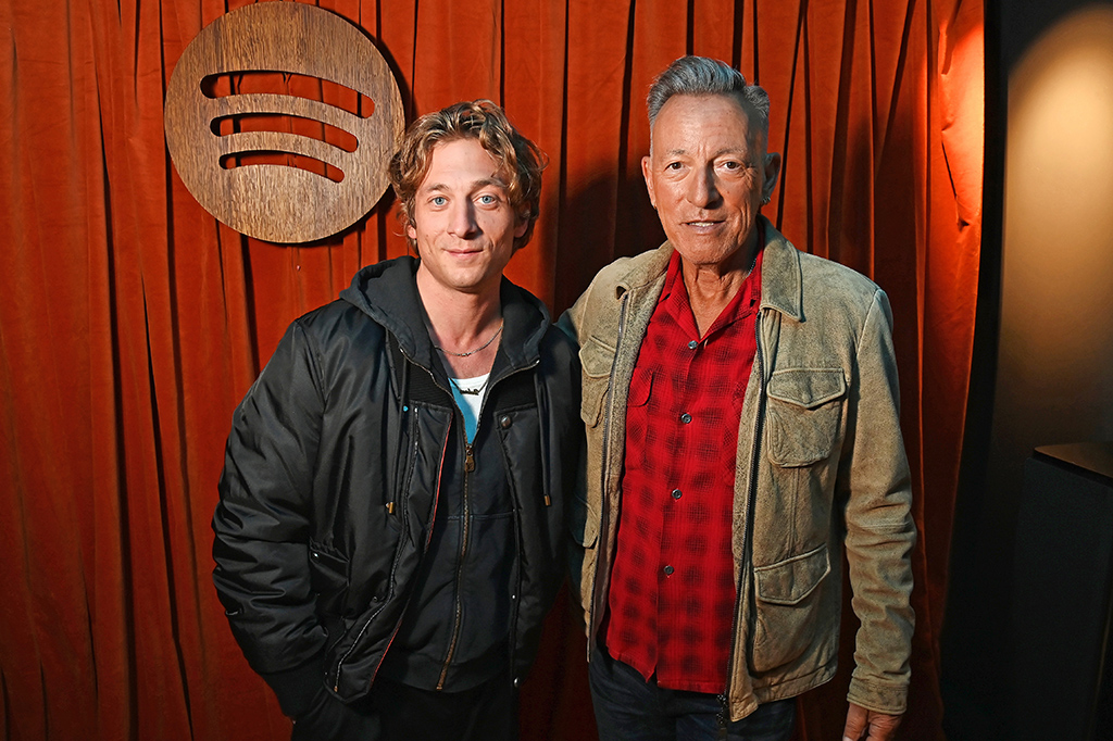 Bruce Springsteen, Jeremy Allen White, Big Pic