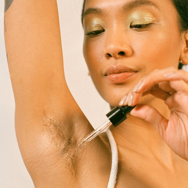 Love The Viral Body Hair Thong That Got The Internet Talking? This Body Oil Is Meant For You