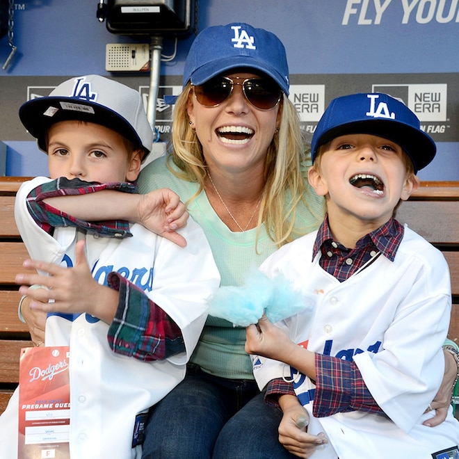 Kevin Federline, Britney Spears sons Preston, Jayden