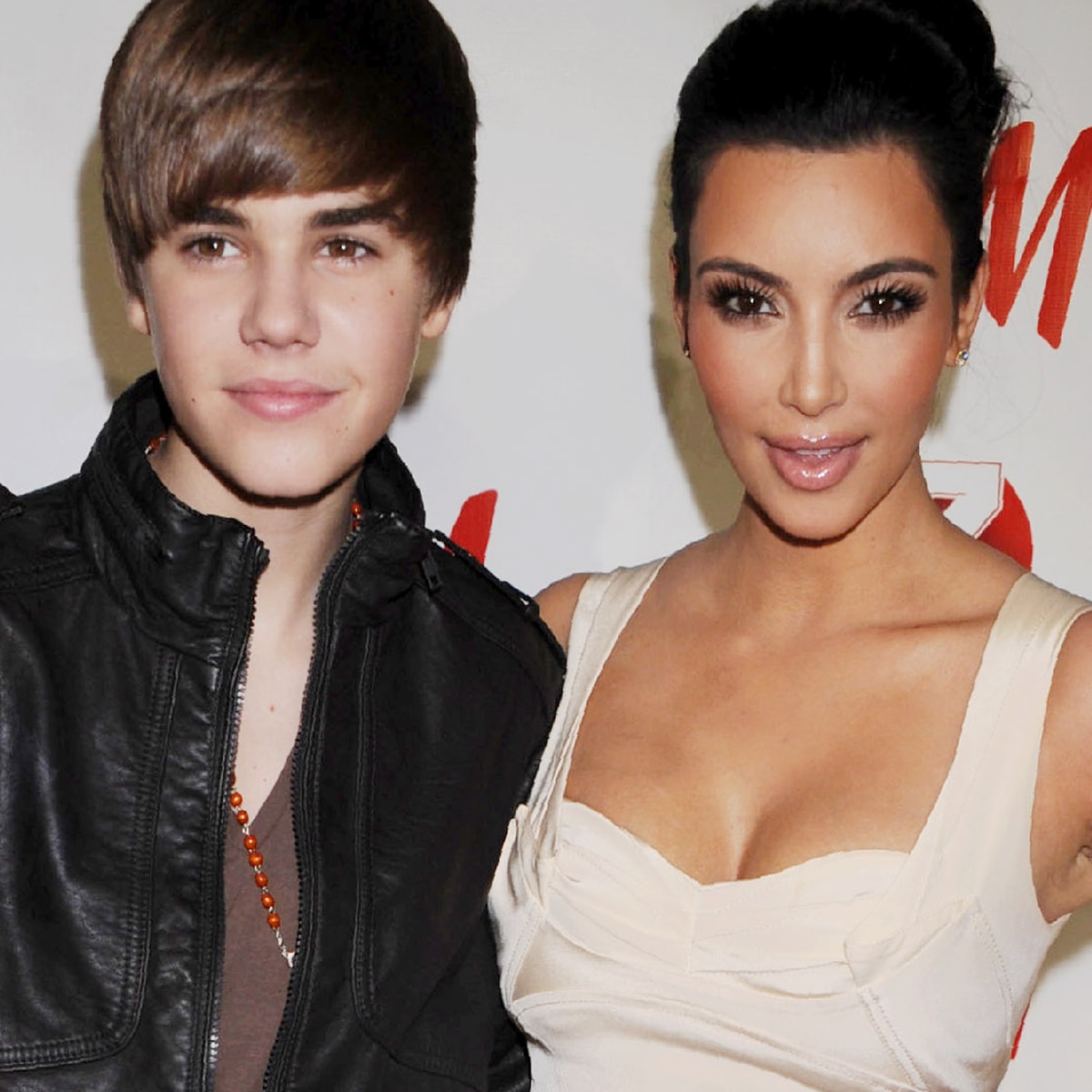 Justin Bieber, Kim Kardashian