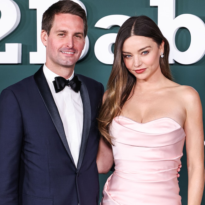 Evan Spiegel and wife Miranda Kerr at the 2024 Baby2Baby Gala