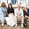 Sunny Anderson, Katie Lee Biegel, Geoffrey Zakarian and Jeff Mauro of The Kitchen