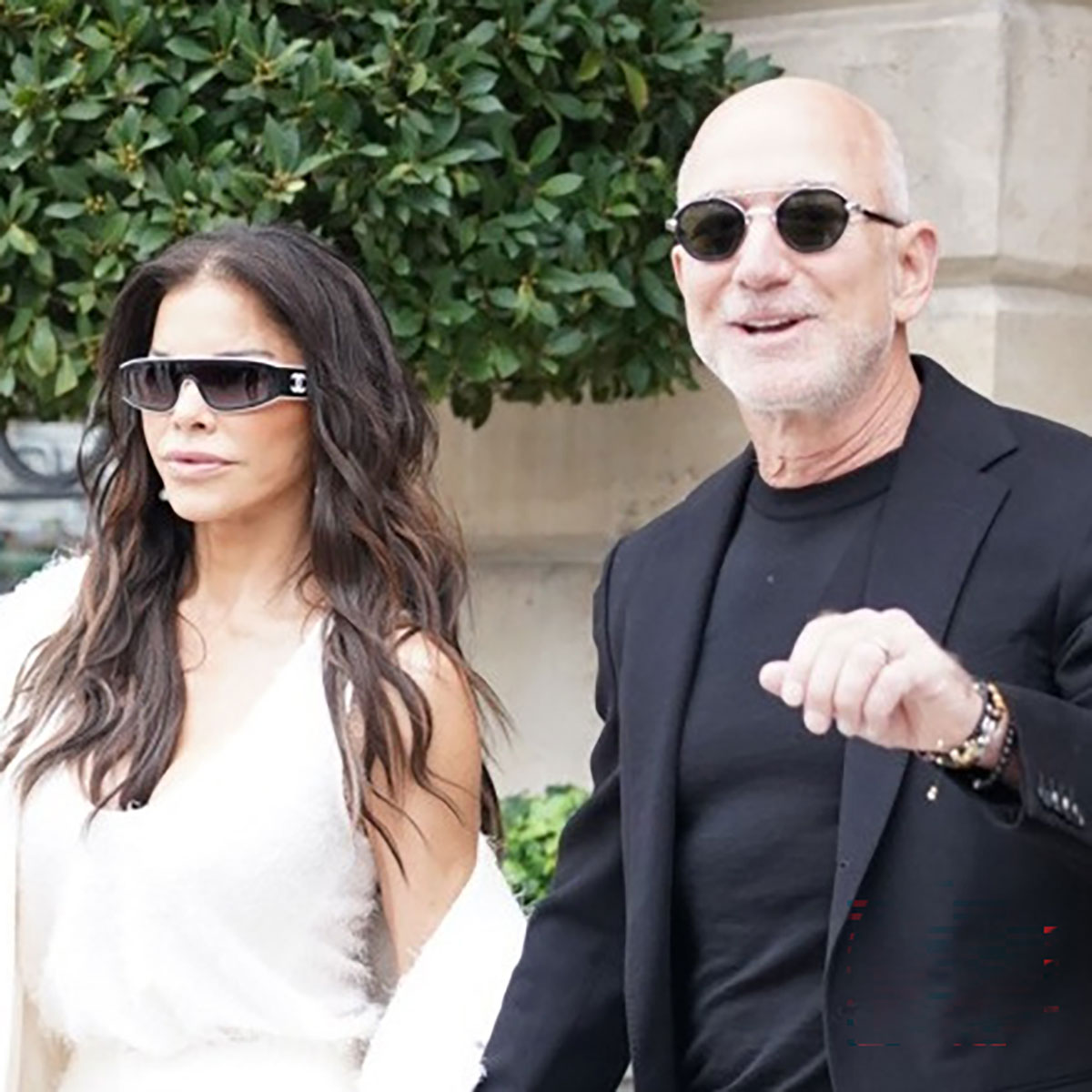 Jeff Bezos and Lauren Sanchez Bezos in Paris, 2025