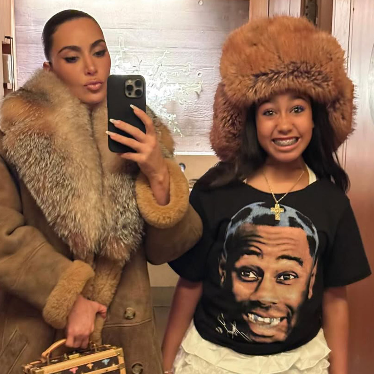 
                        North West Unveils Fake Face Tattoos, Blue Eye Contacts and More
         ...