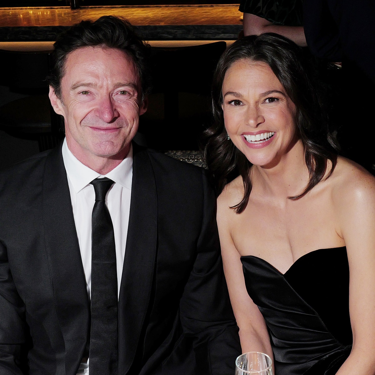 Hugh Jackman and Sutton Foster attend Fetch Pet Gala 2025