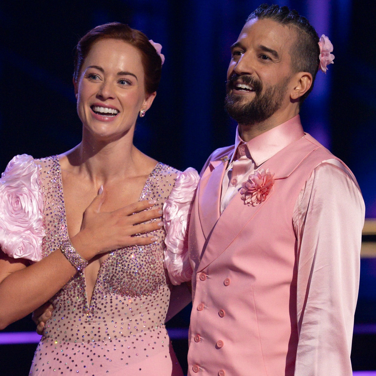 Whitney Leavitt, Mark Ballas React to Getting First 10s of DWTS Season