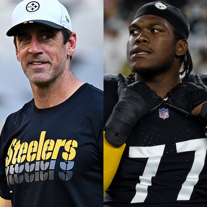 Aaron Rodgers Addresses Broderick Jones Tackling Him After Landing