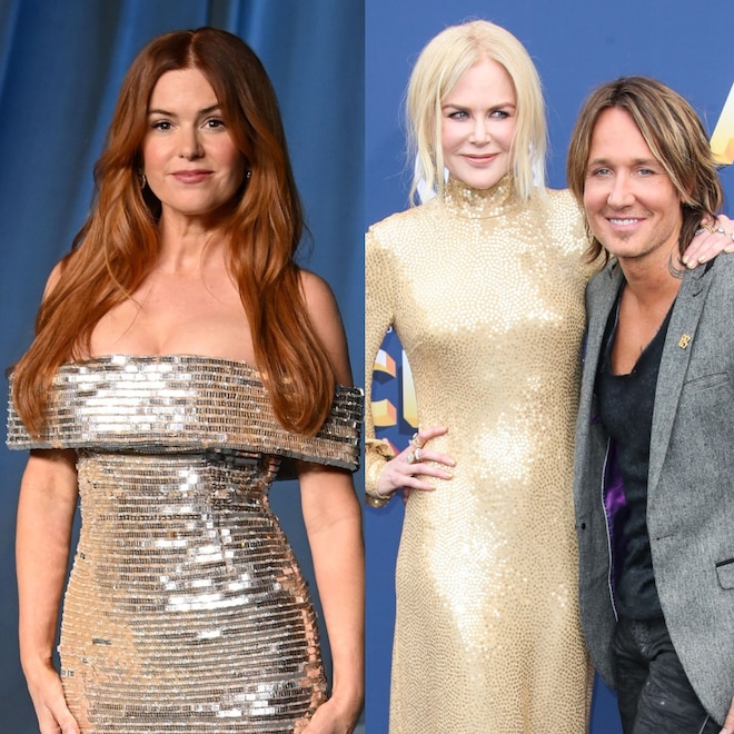 Isla Fisher, Nicole Kidman and Sacha Baron Cohen