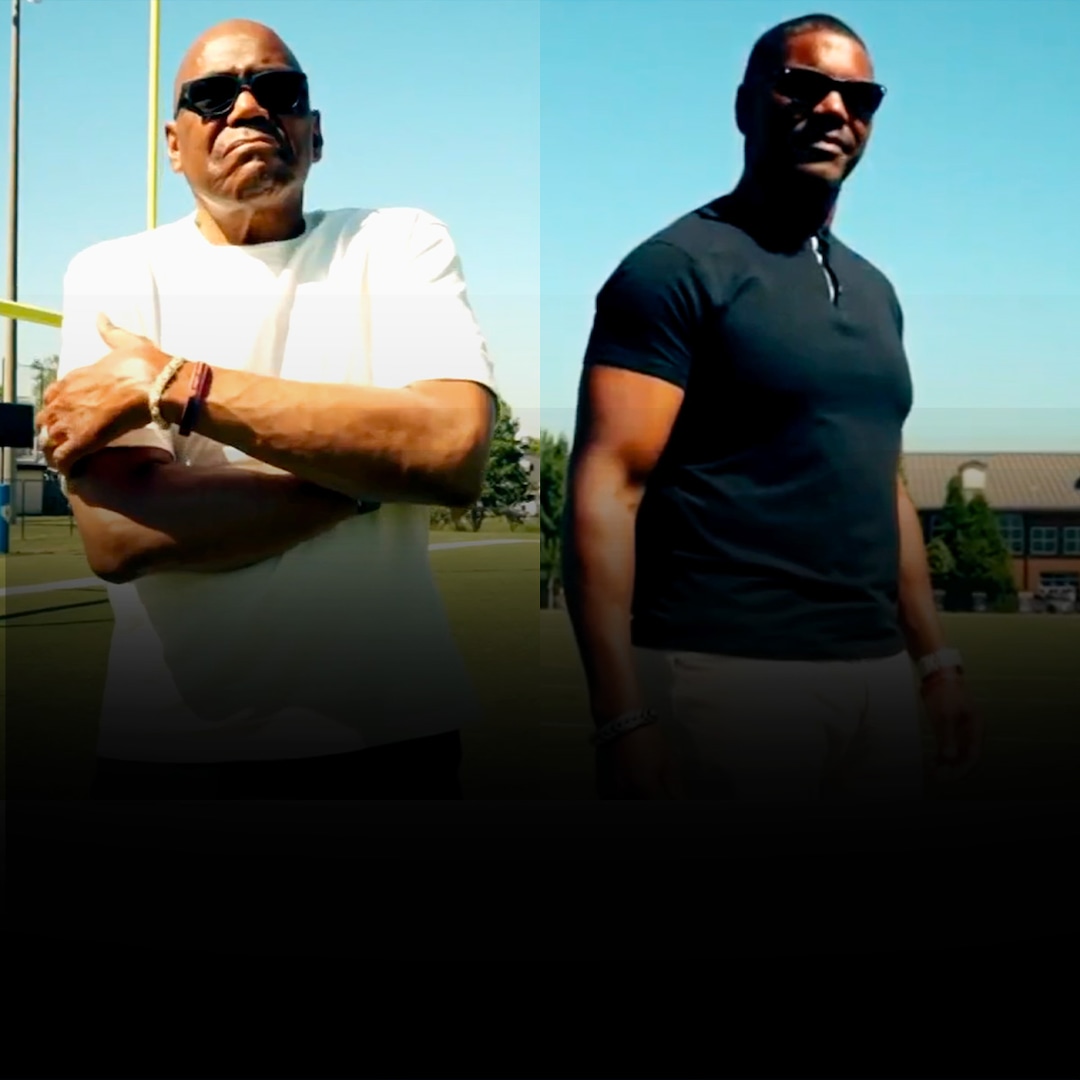 Deland McCullough da NFL ao saber que Sherman Smith é seu pai Deland McCullough da NFL ao saber que Sherman Smith é seu pai