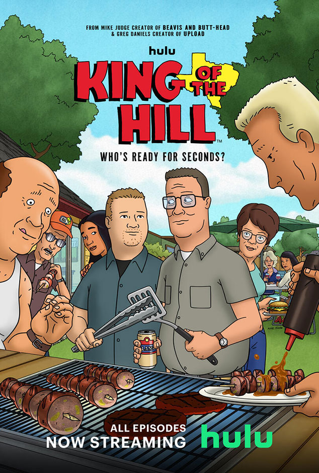 King of the Hill Key Art on Hulu