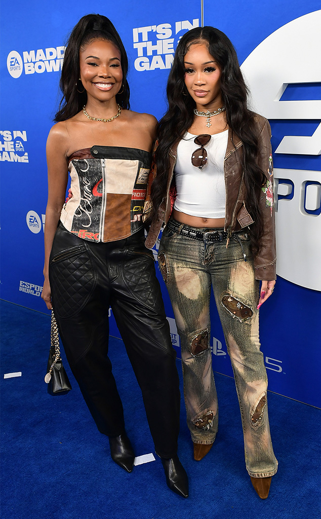 Gabrielle Union, Saweetie, EA Sports Super Bowl 2025 Event