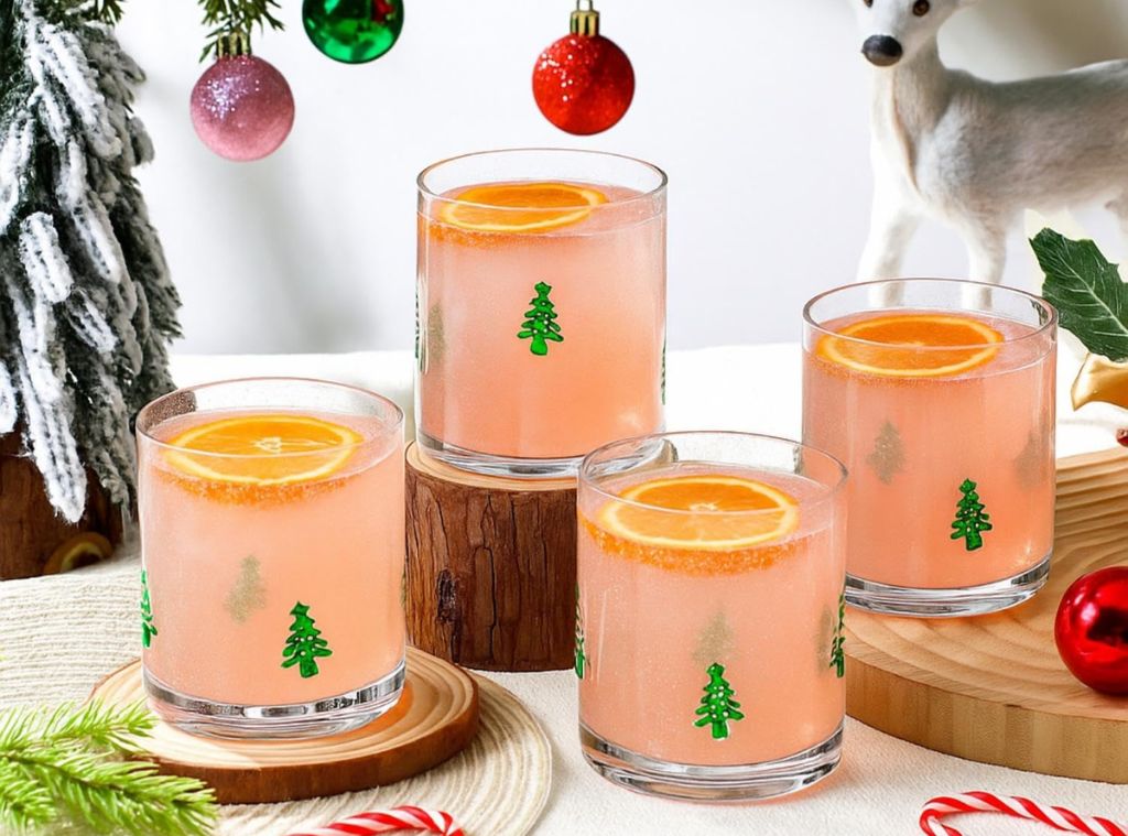 Shop Affordable Holiday Juice Glasses at Target, Walmart & Amazon