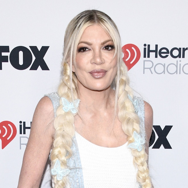 Tori Spelling at iHeartRadio Music Awards, 2025