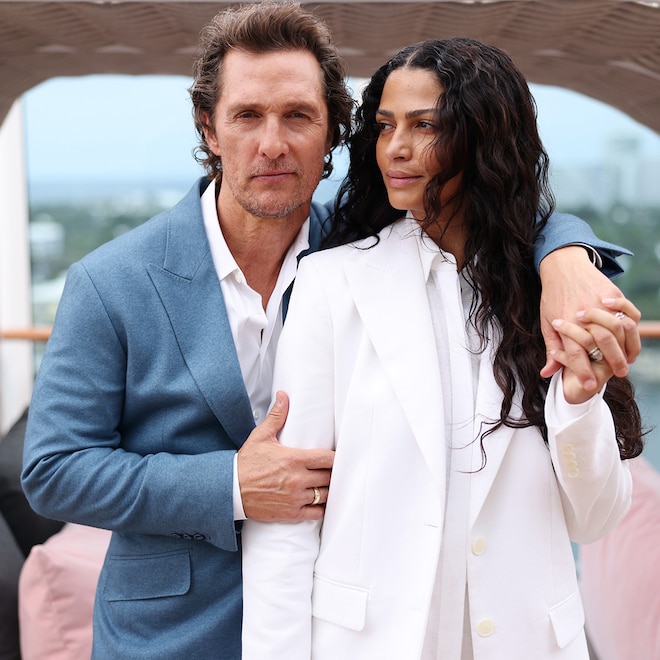 Matthew McConaughey, Camila Alves McConaughey, Big Pic