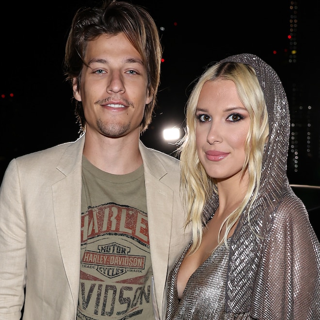 Jake Bongiovi and Millie Bobby Brown