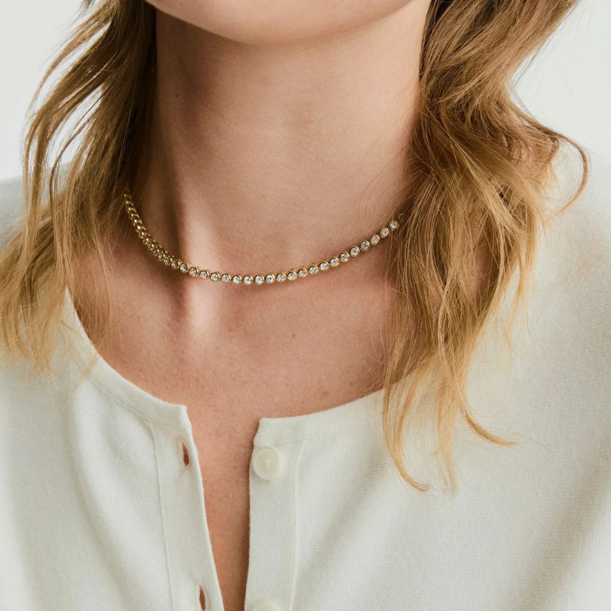 Gift-Worthy Tennis Bracelets & Necklaces, From $20