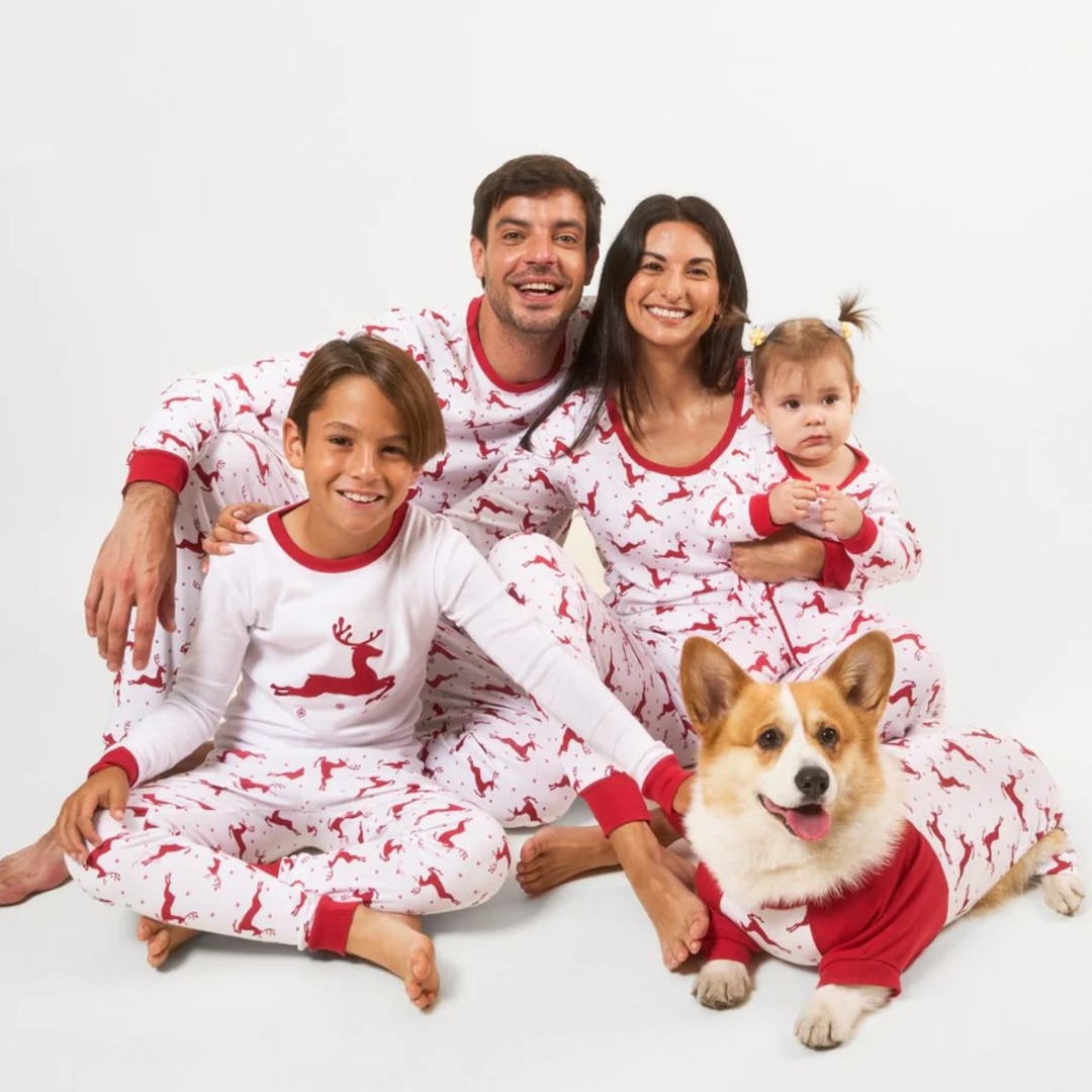 Los pijamas navideños más lindos a juego para toda la familia