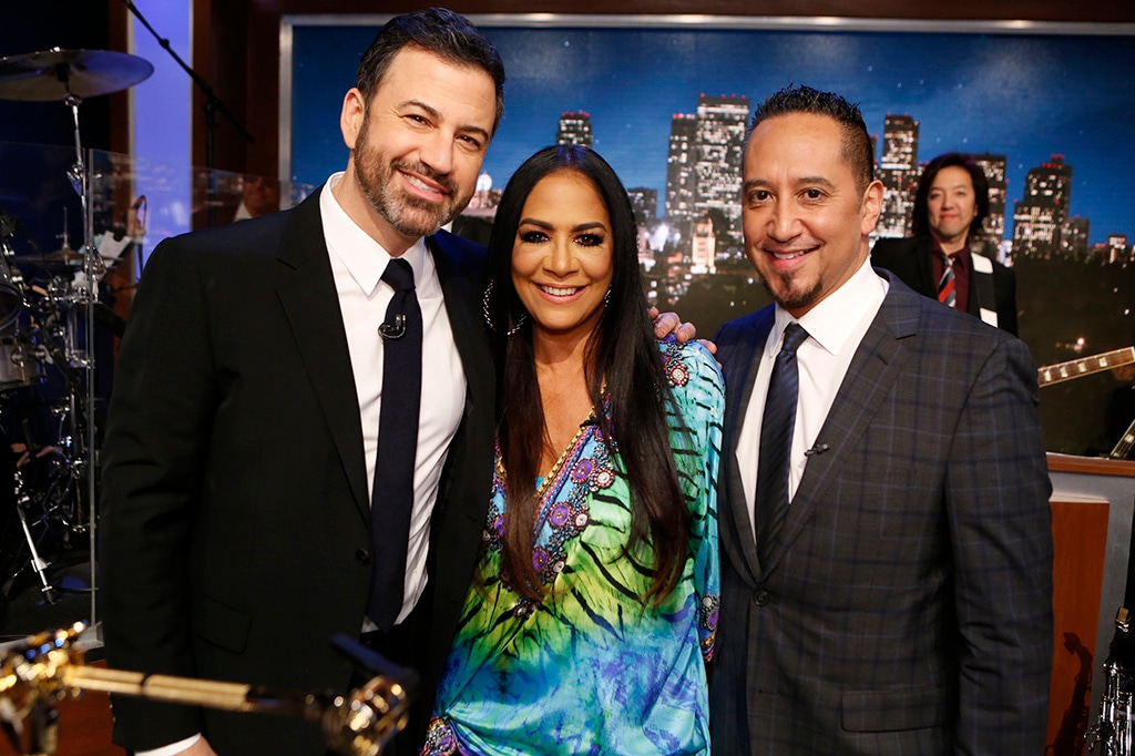 Jimmy Kimmel, Sheila E., Cleto Escobedo III
