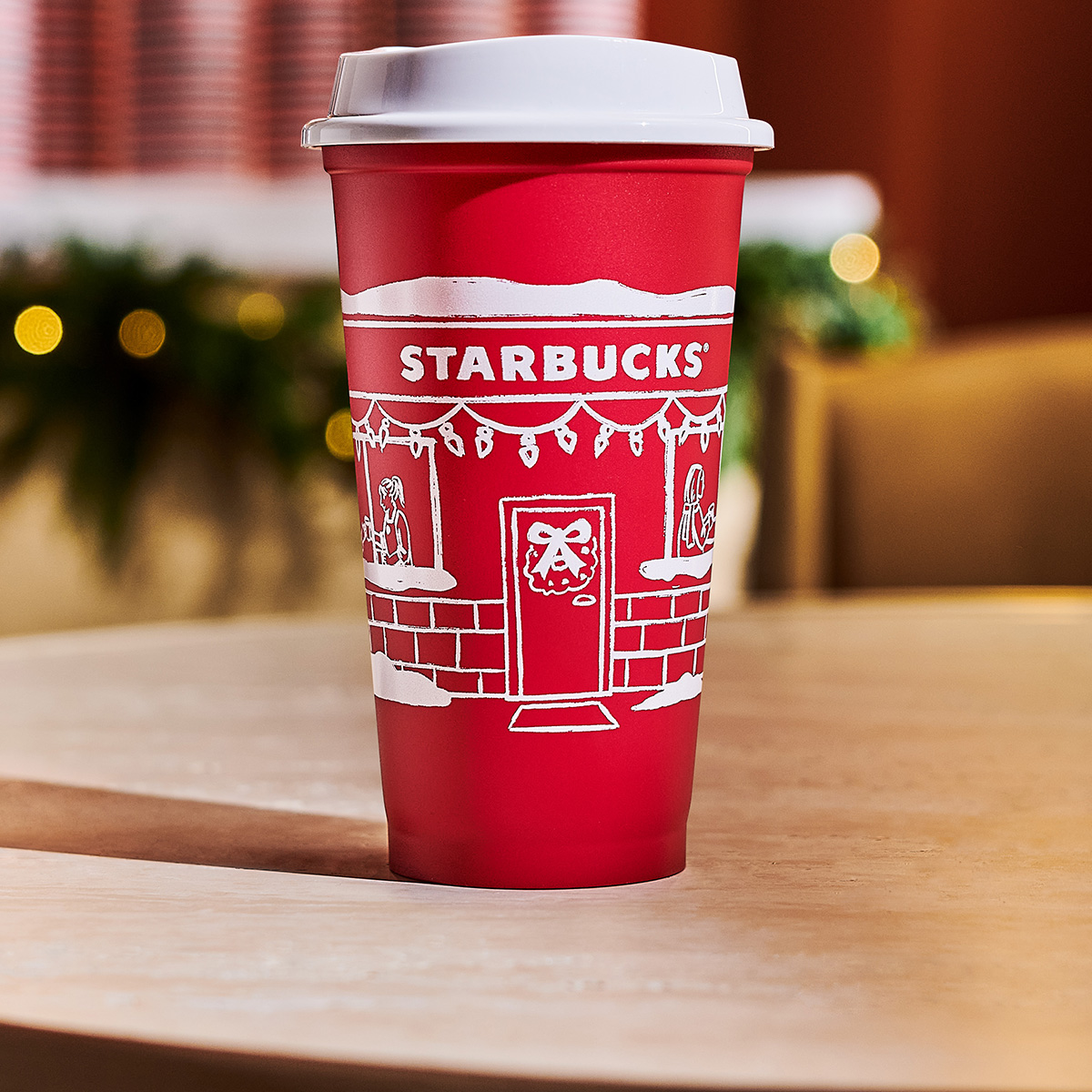 
                        Starbucks Announces Free Reusable Red Cups After Bearista Craze
          ...