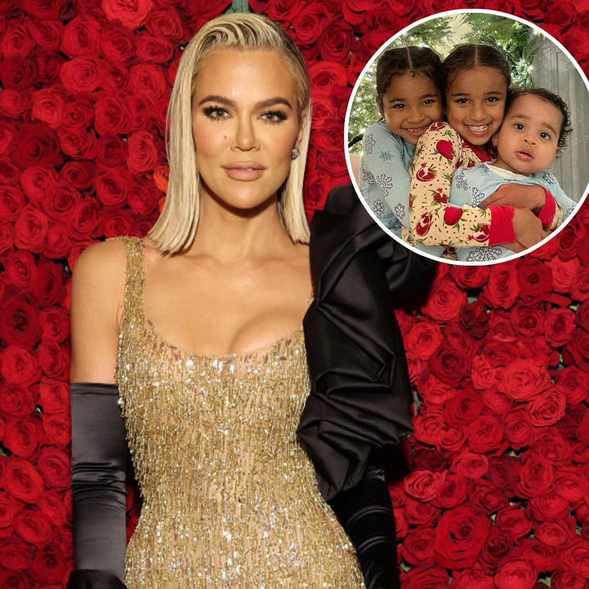 Khloe Kardashian & Dream Kardashian, True Thompson, Tatum Thompson