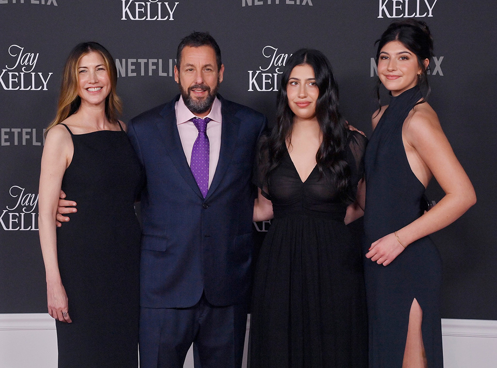 Jackie Sandler, Adam Sandler, Sadie Sandler, Sunny Sandler