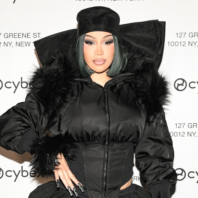 Cardi B at CYBEX New York Store Opening Event, November 2025