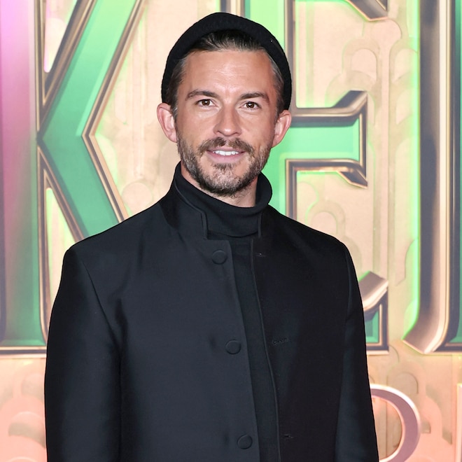 Jonathan Bailey arrives at the Wicked For Good premiere in New York