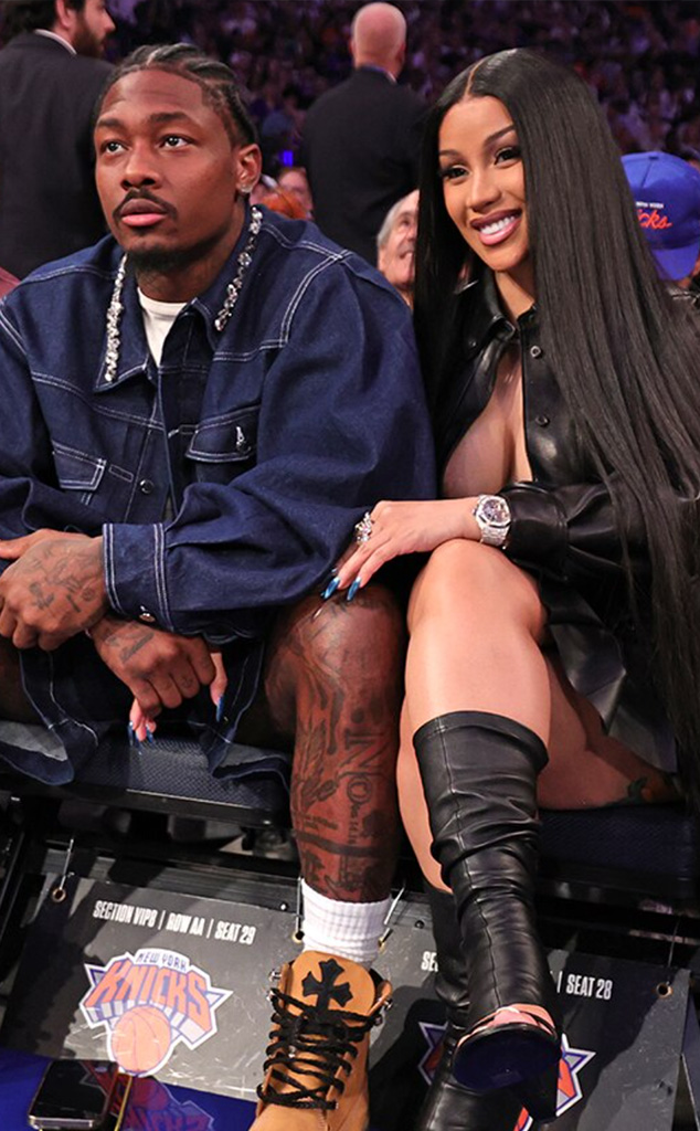 Cardi B and Stefon Diggs