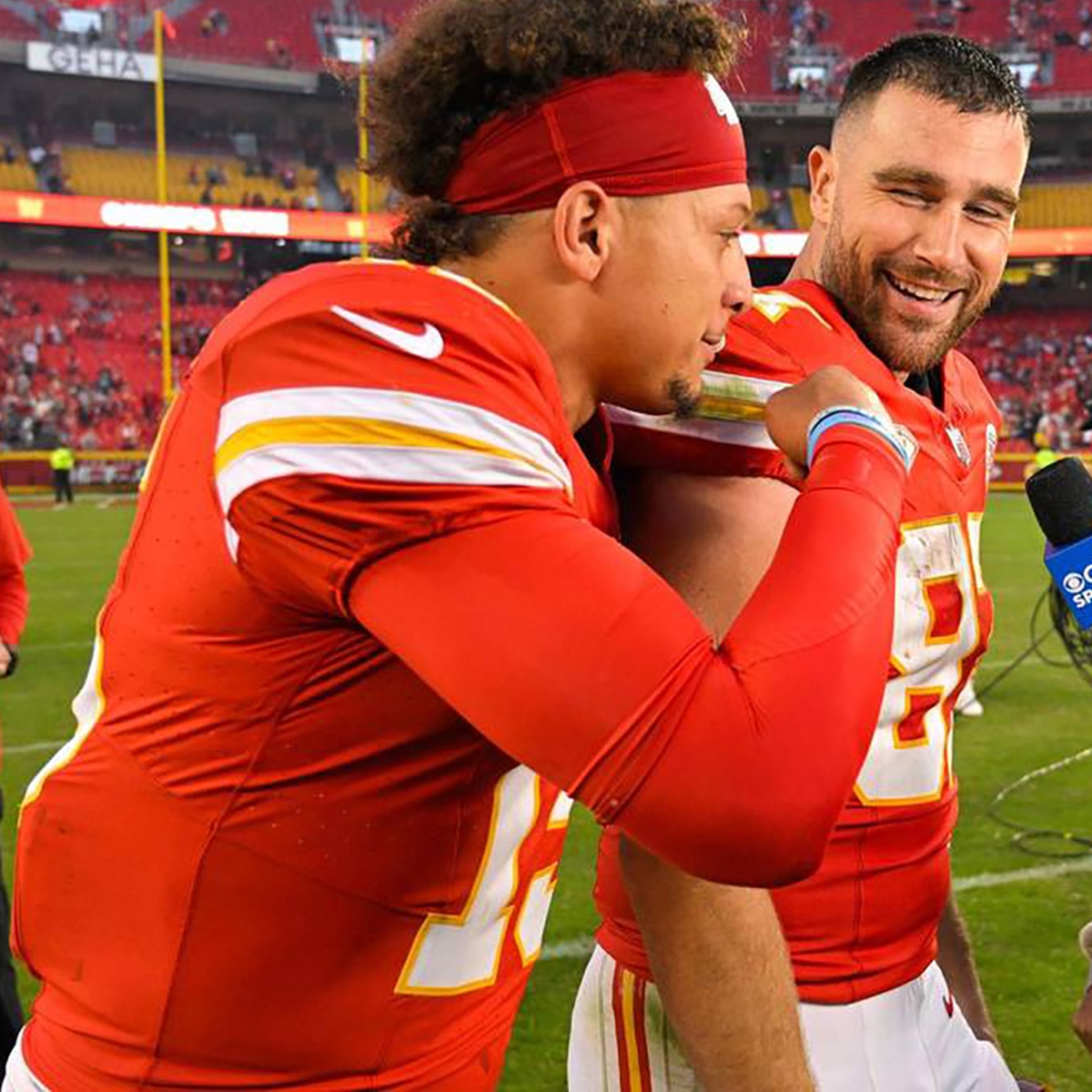 Patrick Mahomes, Travis Kelce
