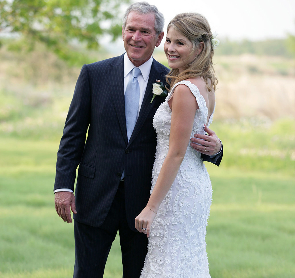 Jenna Bush Hager, George W. Bush, 2008