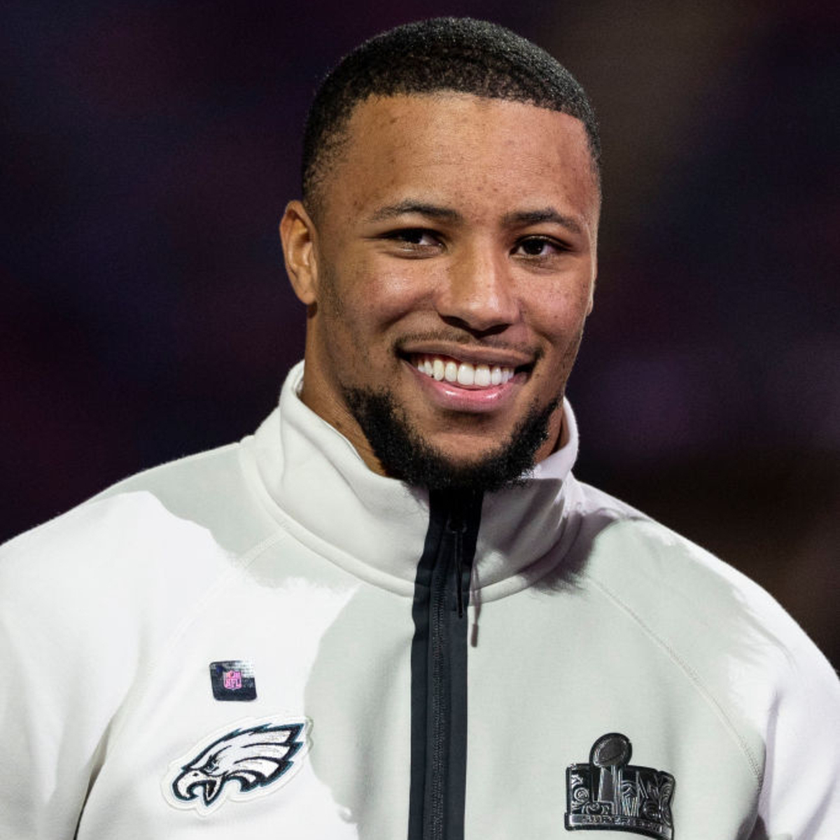 Philadelphia Eagles’ Saquon Barkley Slams Taylor Swift Hate After She Gets Booed at Super Bowl - E! Online